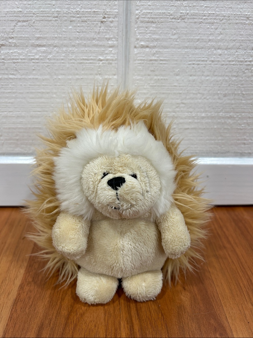 Gund Tan & Cream Plush Hedgehog